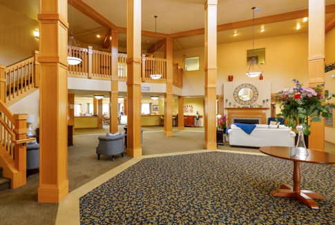 Elegant entrance area and lobby